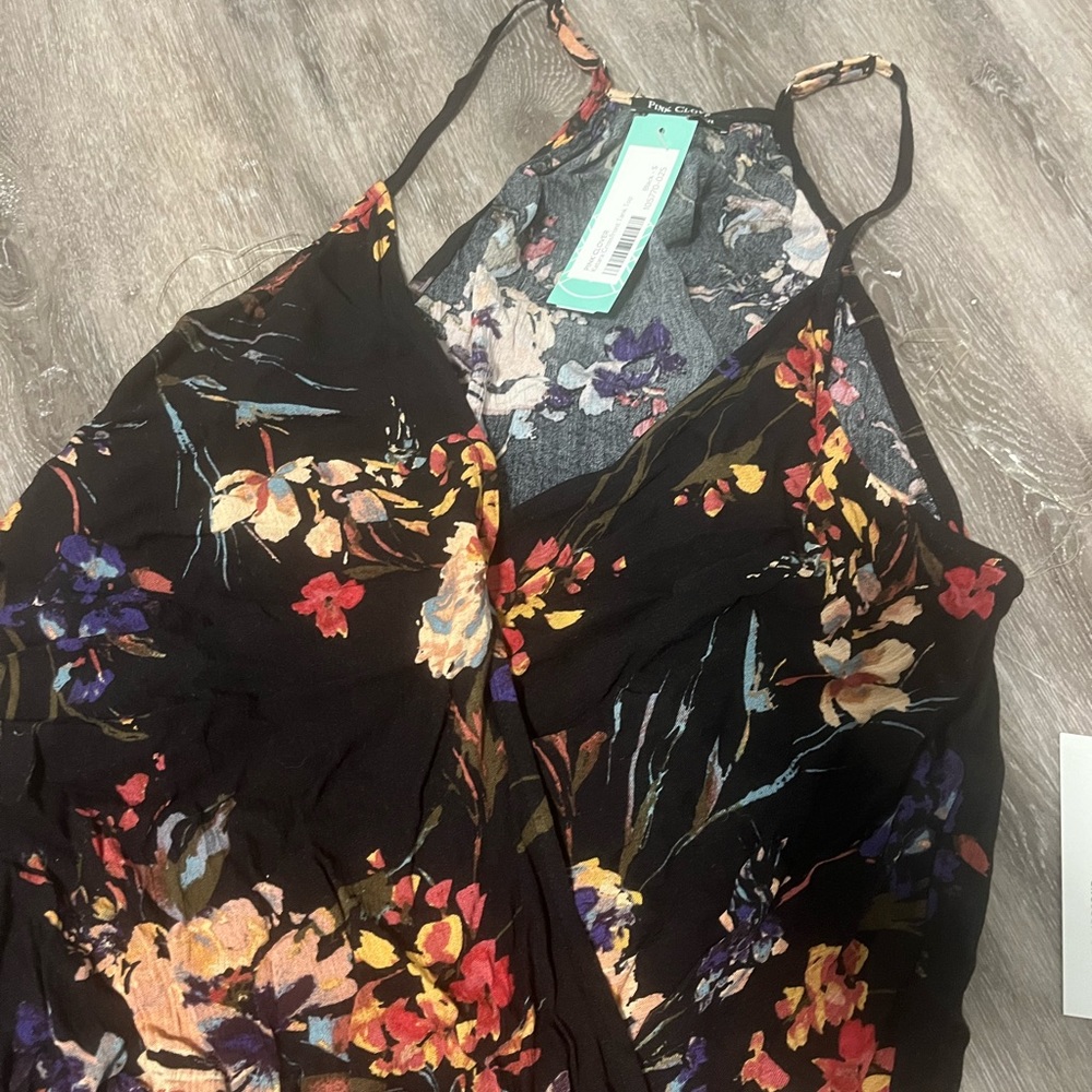 Floral tank top